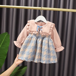 Váy dạ đan cổ sen vuông bèo XHN384