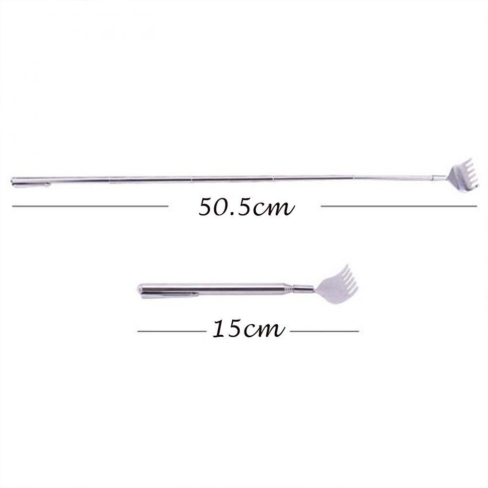 OCEANMAP Cây Gãi Lưng Bằng Thép Không Gỉ Có Thể Điều Chỉnh Tiện Lợi