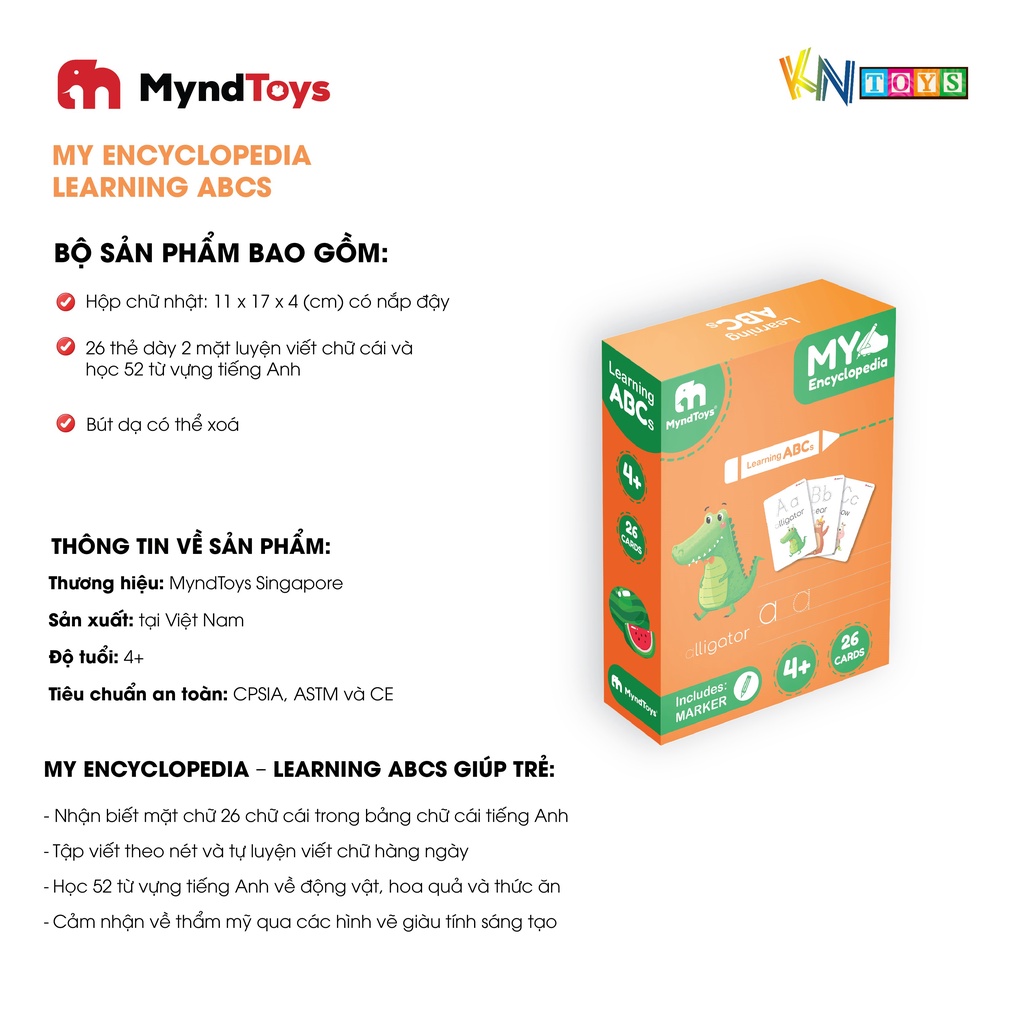 Đồ Chơi Giáo Dục MyndToys - My Encyclopedia (Bộ thẻ học Bách Khoa Toàn Thư cho Bé Từ 4 Tuổi - Nhiều Chủ Đề)