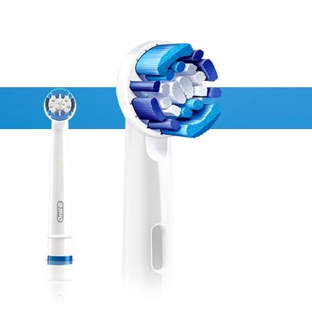 Đầu Thay Thế Bàn Chải Điện Oral-B Braun - Đầu Precision Clean - Làm Sạch Từng Răng Cho Răng Sạch Nướu Khoẻ