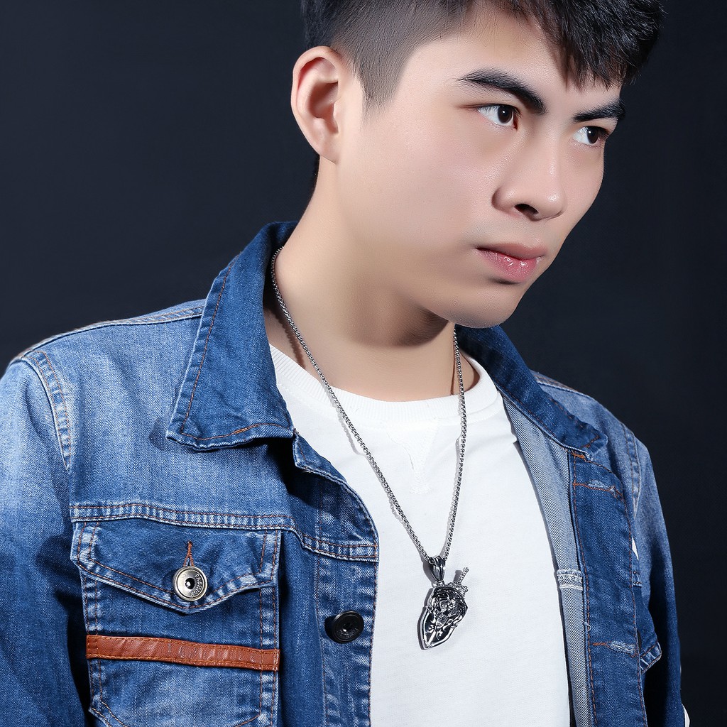 Dây chuyền nam thời trang kiểu Bộ Khiên của các chiến binh D46