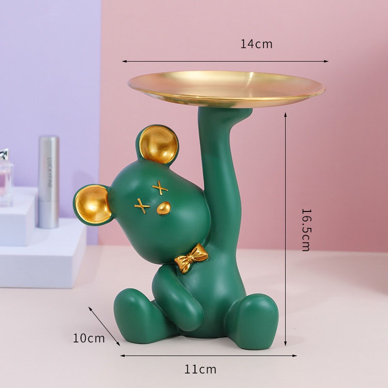 Bear đỡ đồ chìa khoá nhiều màu sắc siêu cute