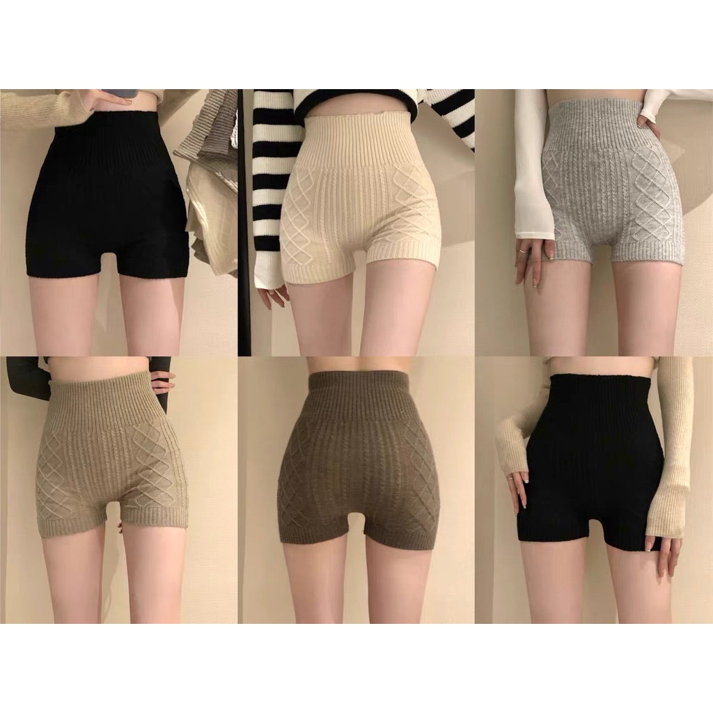 Quần short nữ Changbasic, quần sooc len cao cấp cao cấp CB110