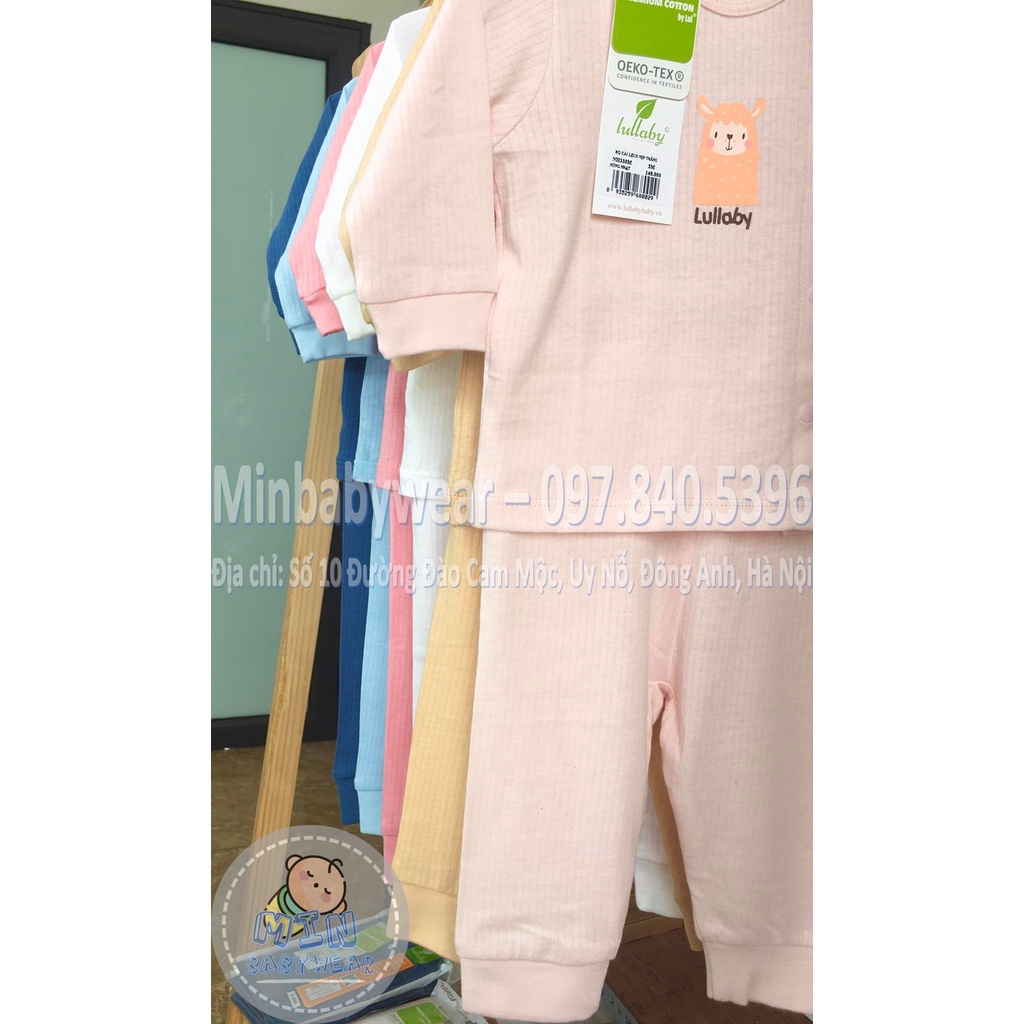 Bộ sơ sinh cài chéo nẹp thẳng chất cotton họa tiết đáng yêu