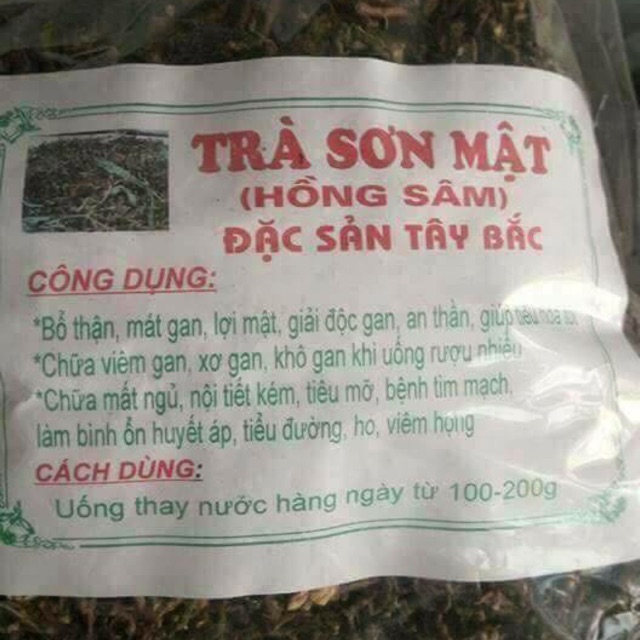 Trà Sơn Mật Hồng Sâm ( Đặc sản số 1 Tây Bắc) 1 kg.