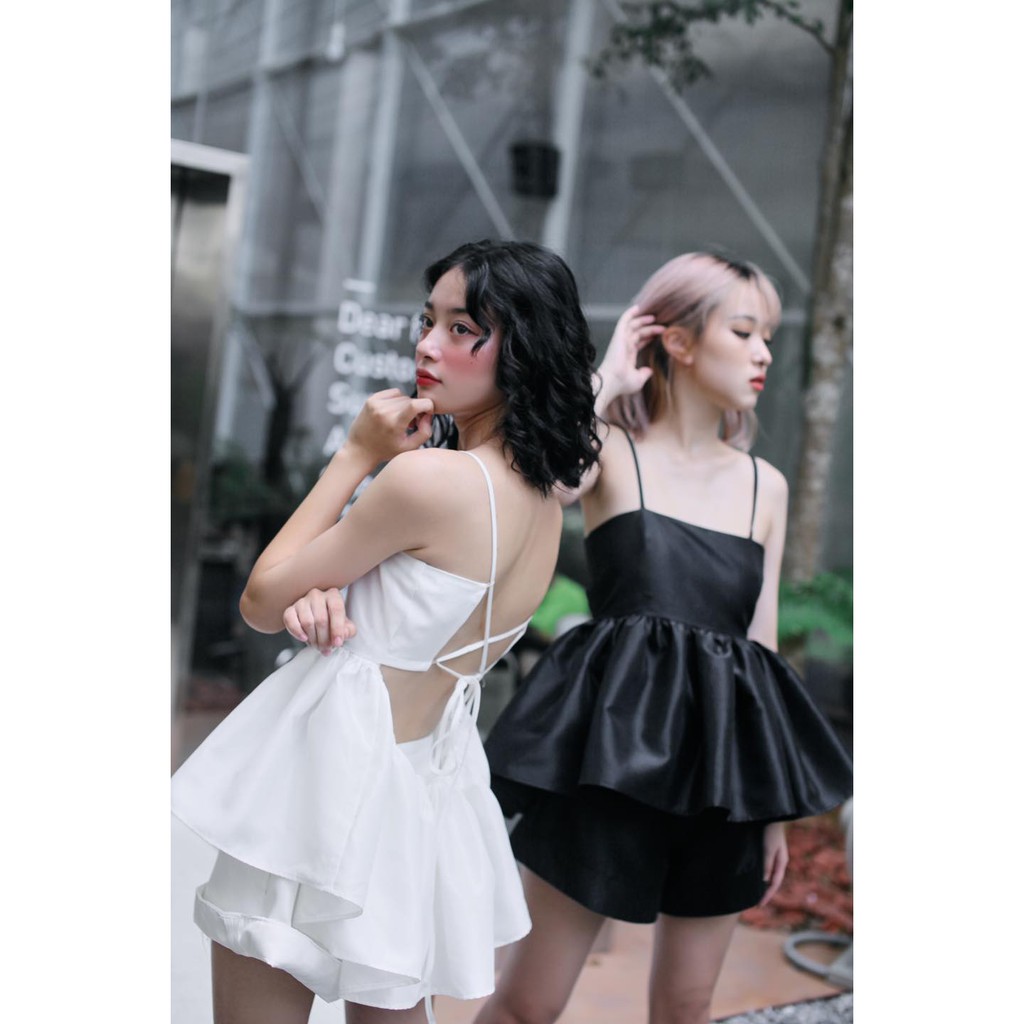 Modesty - Áo 2 dây đan lưng Dosnu Top