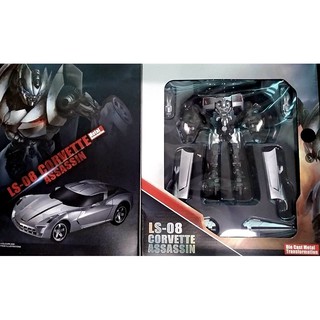 Mô hình Transformer Black Mamba LS 08 Corvette Assassin