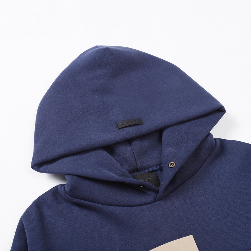 ⚡️⚡️ Áo hoodie FEAR OF GOD navy 7Th / FEAR OF GOD 7TH HOODIE- Hoodie  FOG /áo hoodie essentials