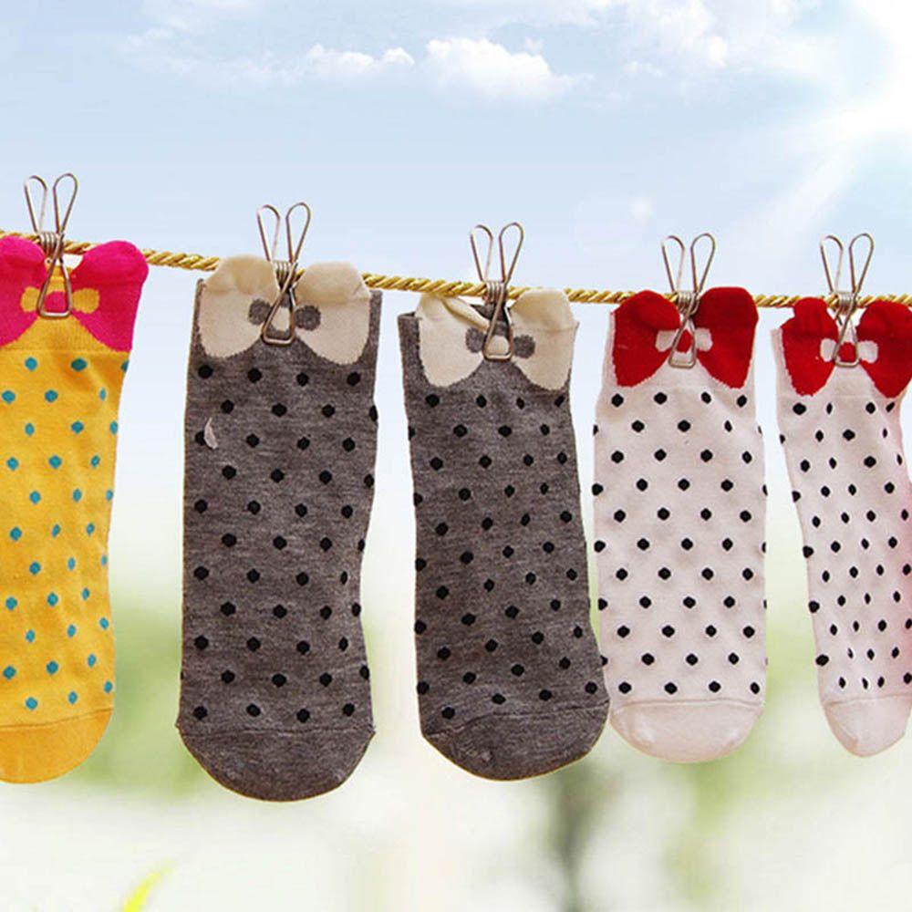 Móc Phơi Quần Áo Tiện Dụng Dành Cho Gia Đình|Giá Đỡ Kẹp Vớ / Đồ Dùng Tiện Dụng Cho Gia Đình