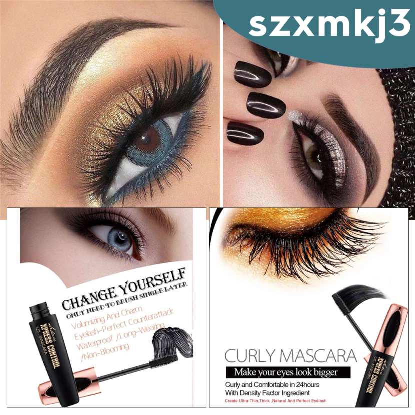 (Hàng Mới Về) Mascara 4d Màu Đen Chống Thấm Nước Chuốt Dài Mi | BigBuy360 - bigbuy360.vn