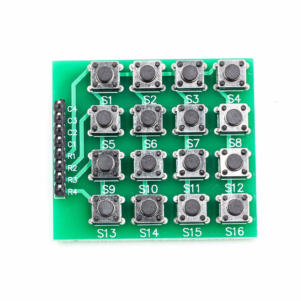 Bảng Mạch Breadboard 16 Phím 8pin 4x4 Matrix