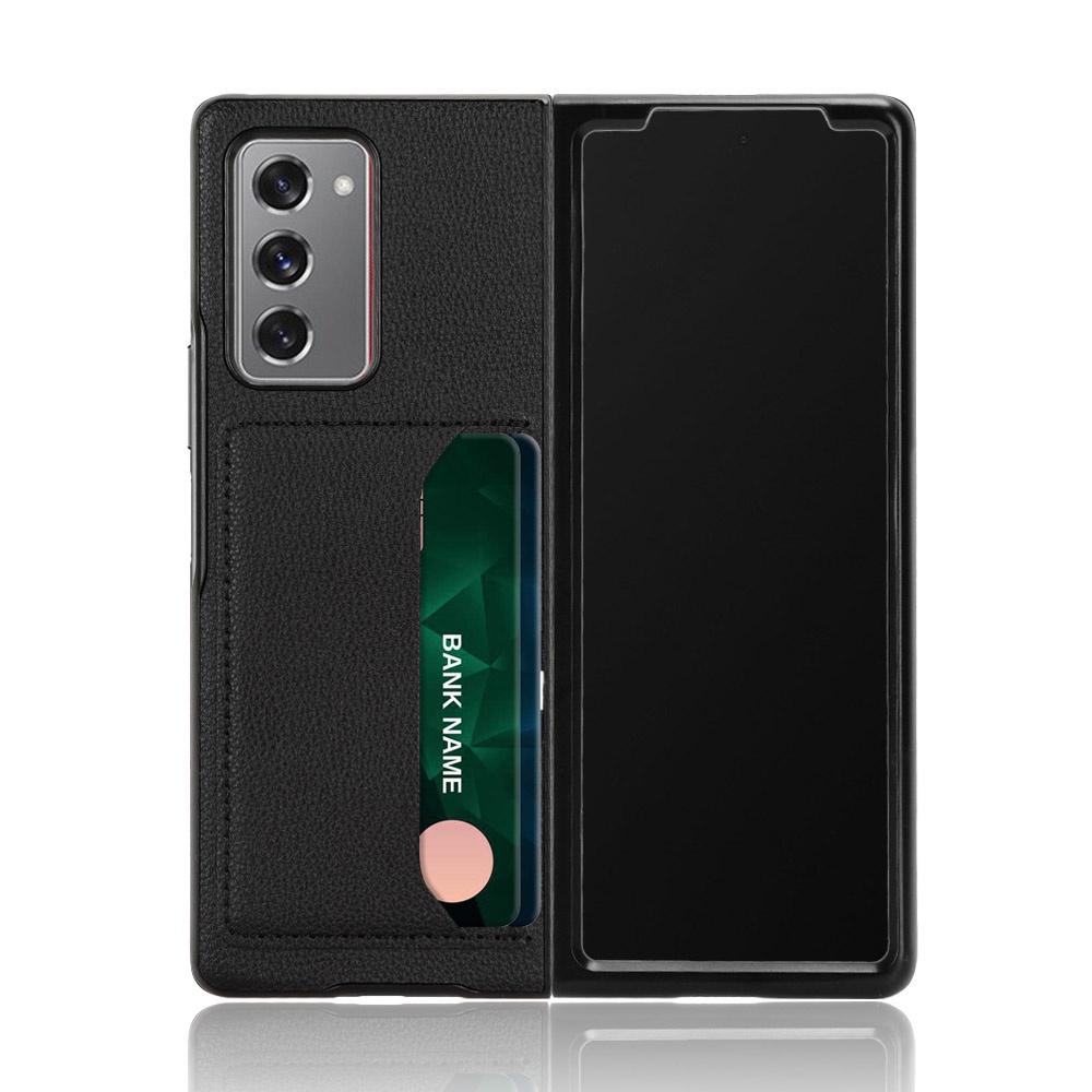 Ốp Điện Thoại Có Ngăn Đựng Thẻ Cho Samsung Galaxy Z Fold 2 3 4 5 Z Fold2 Fold3 Fold4 Fold5 5G