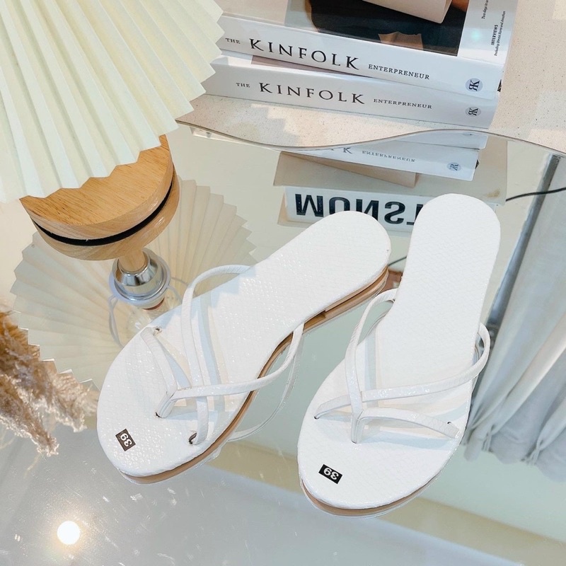 DÉP DÂY XỎ NGÓN DA RẮN SI BÓNG XINH ƠI LÀ XINH ❤️