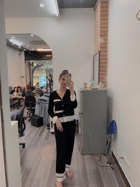 Set len chân voan bèo