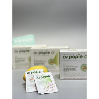 Gạc rơ lưỡi cho bé Dr Papie - gạc lau răng, rơ miệng cho bé