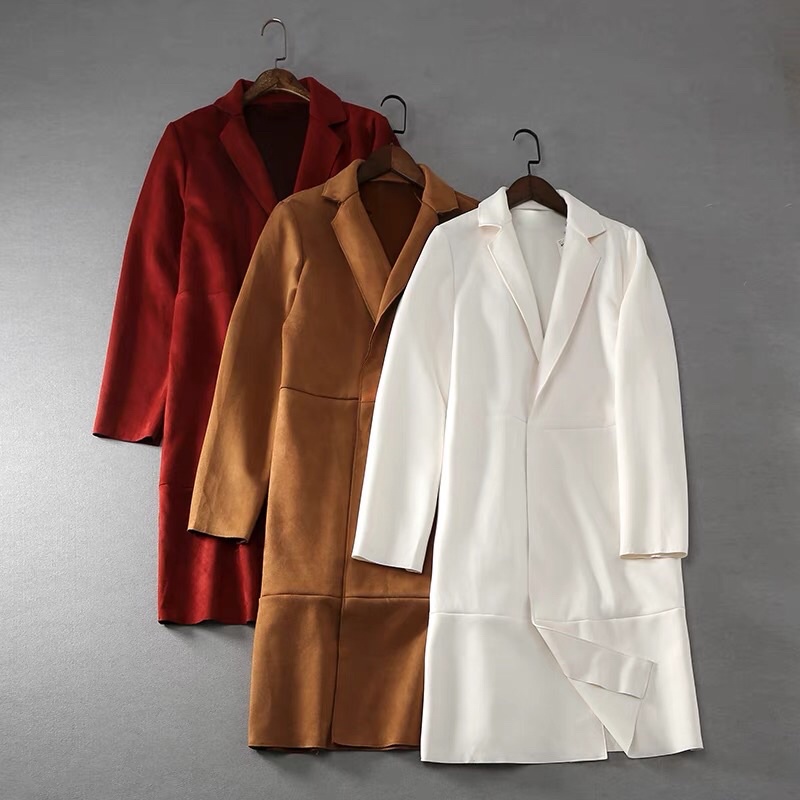 Áo mangto da lộn Zara