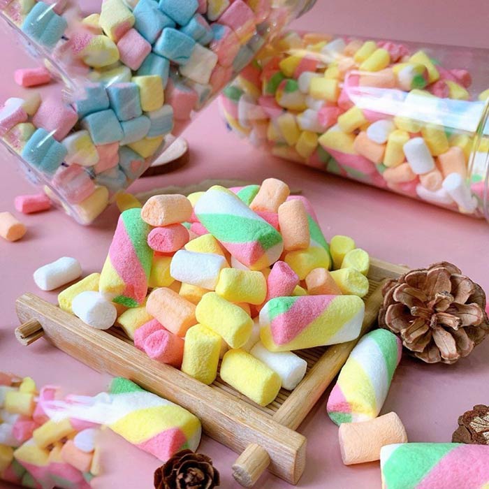 Kẹo bông Marshmallow dẻo xốp mịn ngon khó cưỡng | Ăn Vặt Jamay Food