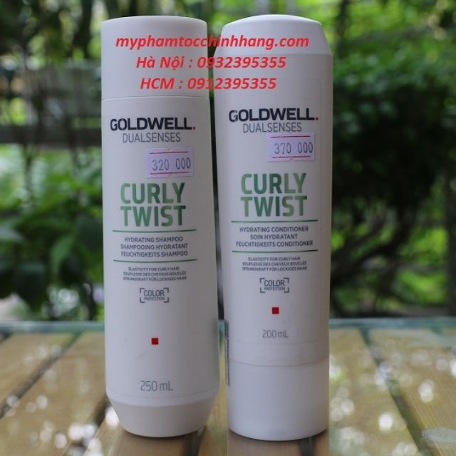 DẦU GỘI XẢ DƯỠNG XOĂN GOLDWELL 250ML - 200ML