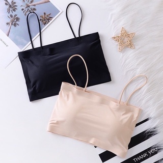 Áo bra nữ 2 dây đẹp, áo lót không gọng cúp ngực mặc áo hở lưng Yukimishop