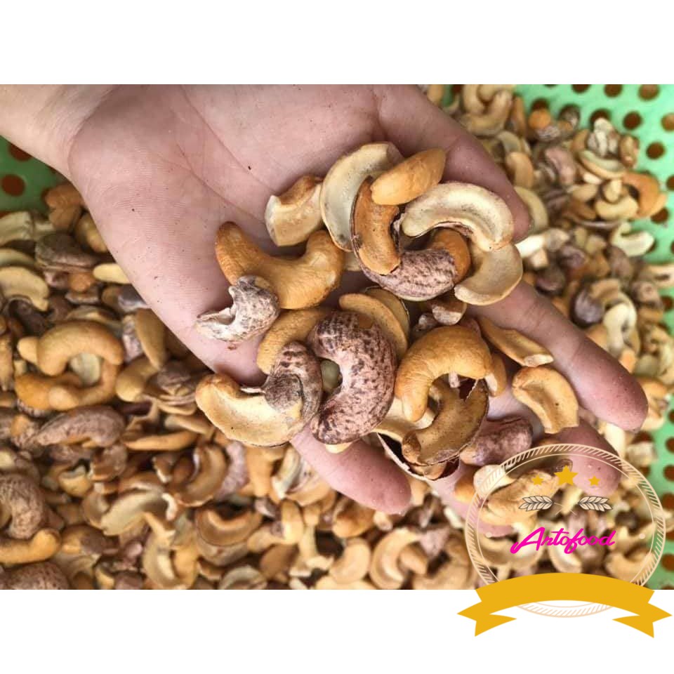 HẠT ĐIỀU VỠ RANG MUỐI BÌNH PHƯỚC.