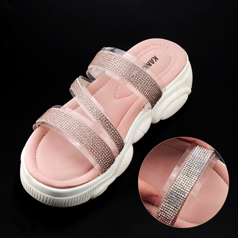 Cuộn Dây Ruy Băng Đính Đá Dùng Trang Trí 1 Yard 6 / 8 / 12