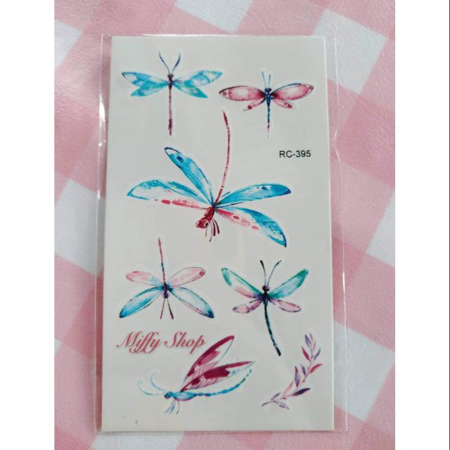 Hình xăm chuồn chuồn 448