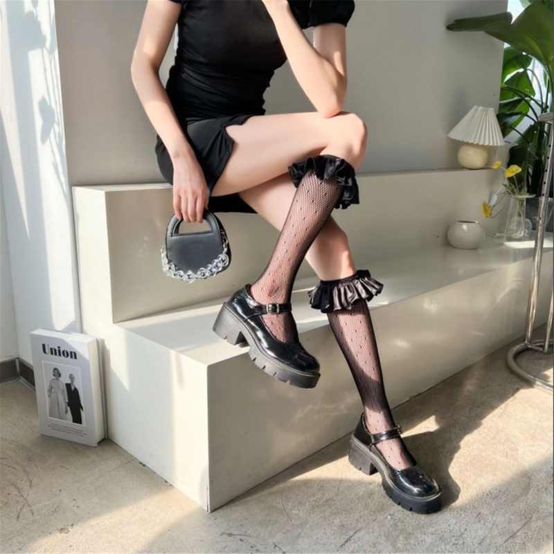 Xixi Tất Lưới Chấm Bi Gợi Cảm Cho Nữ