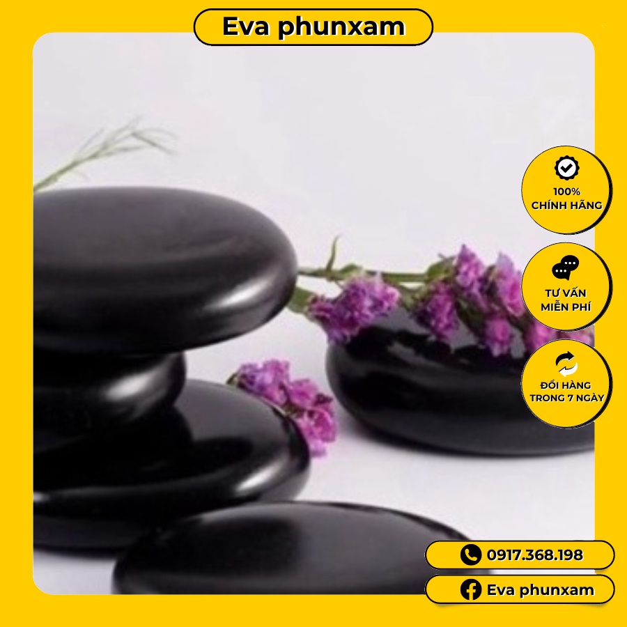 Đá massage ovan 6x8 dùng trong spa thẫm mỹ viện
