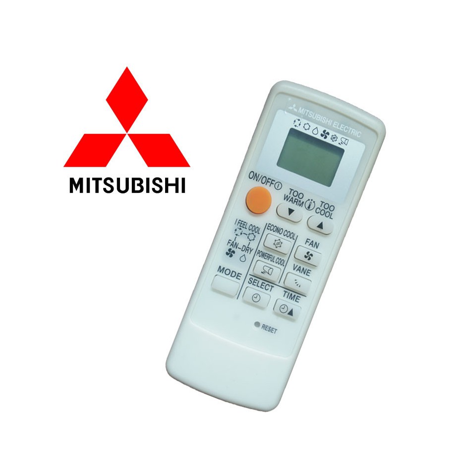 Remote máy lạnh Mitsubishi Electric - Mặt trắng