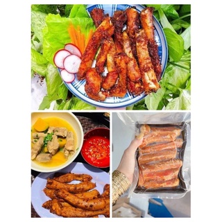 🌈 SƯỜN QUE ƯỚP NƯỚNG. 500g(giao hỏa tốc TPHCM)