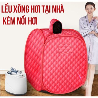 Lều Xông Hơi Sau Sinh Tại Nhà Giảm Cân Tự Bung Kèm Nồi Hơi Cao Cấp Dung Tích 2.5L