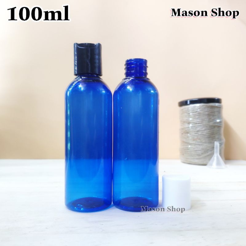 LỌ CHIẾT MỸ PHẨM XỊT PHUN SƯƠNG/NẮP BẬT NHẤN/NHỌN 50ml/100ml VỎ BÌNH CHAI NHỰA PET Xanh Hồng Đen dạng vòi xịt