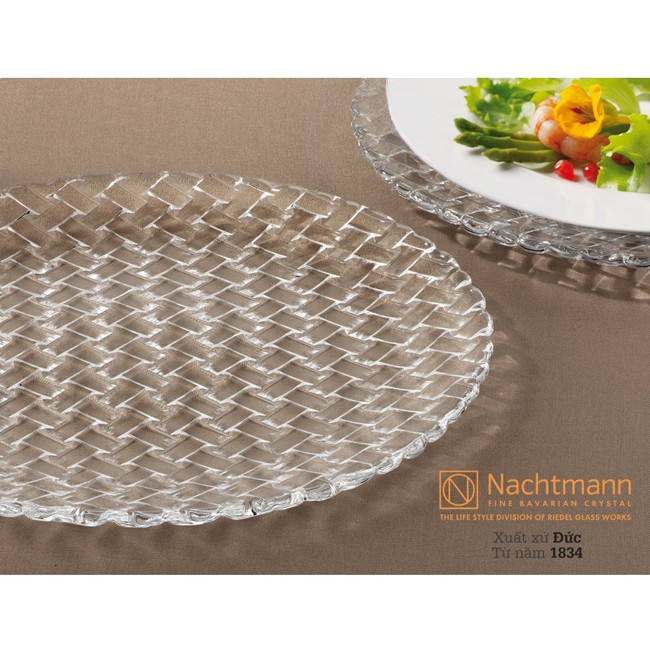 Bộ 2 Đĩa Pha Lê Nachtmann Bossa Nova Bossa Nova 98036 | Shopee Việt Nam
