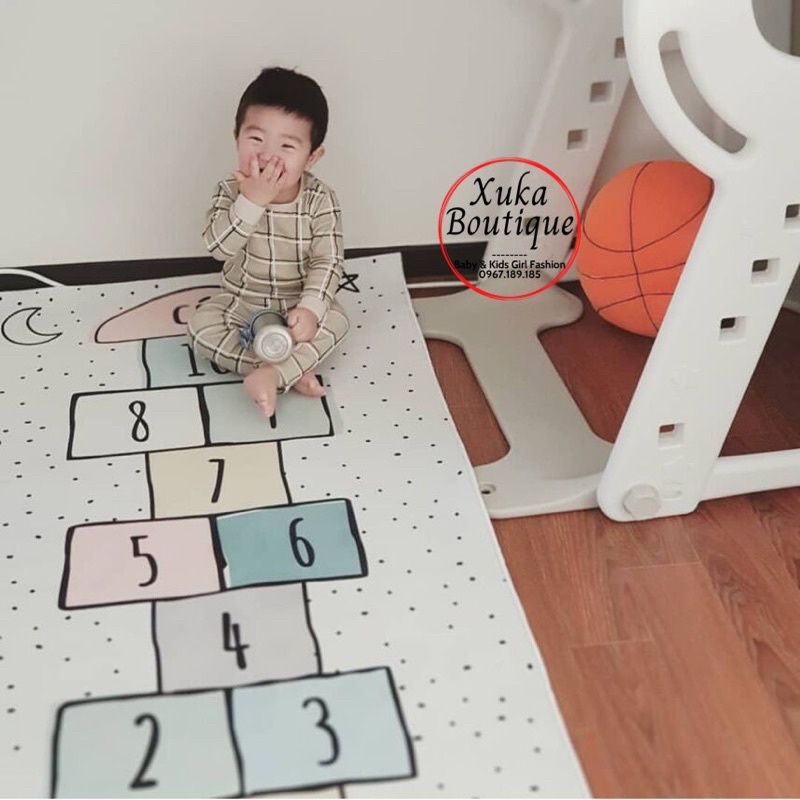 Thảm Trải Sàn Trò Chơi Cho Bé - Thảm Nhảy Lò Cò Trẻ Em