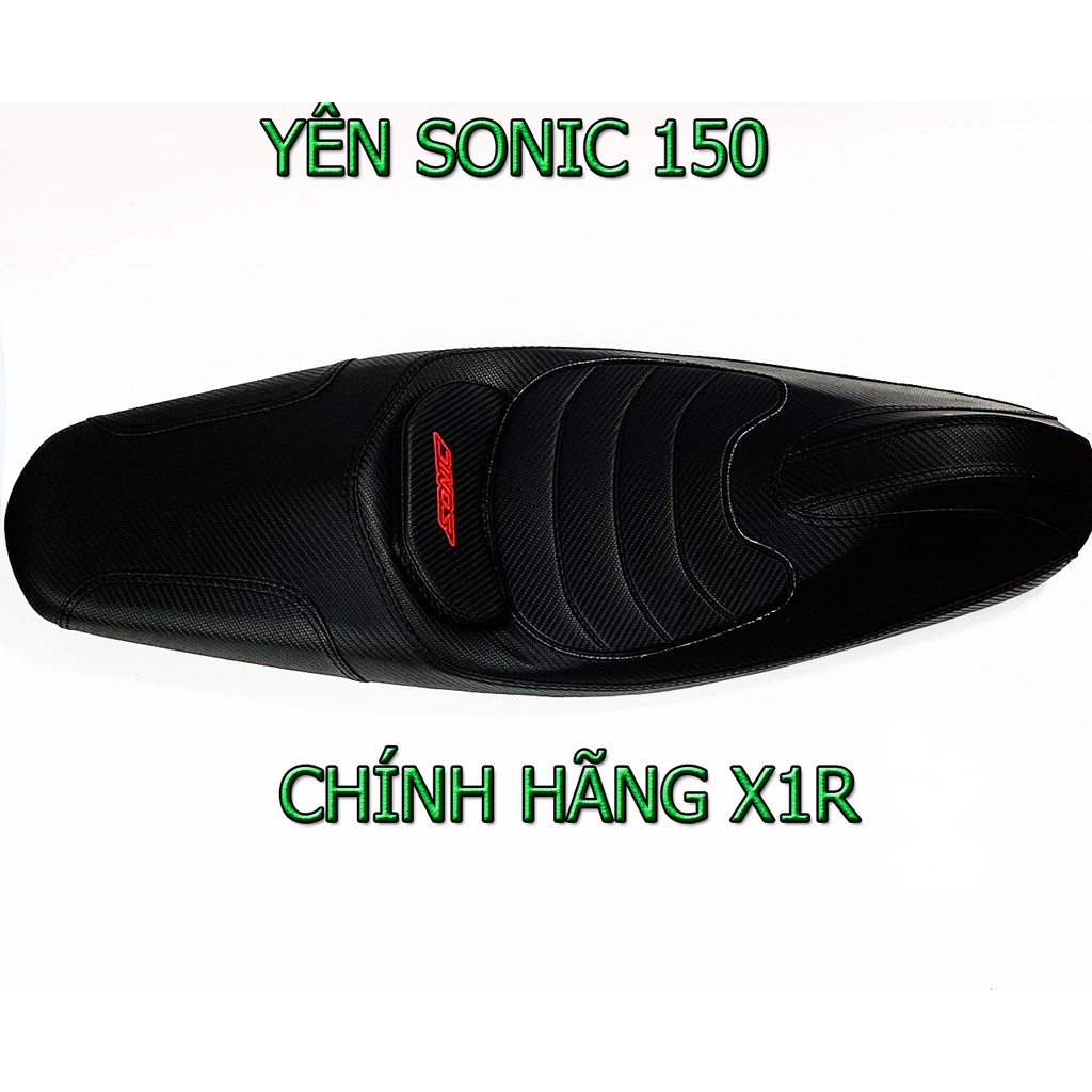 Yên Xe 2 Tầng Cho Sonic 150 Chính Hãng X1R (Full)