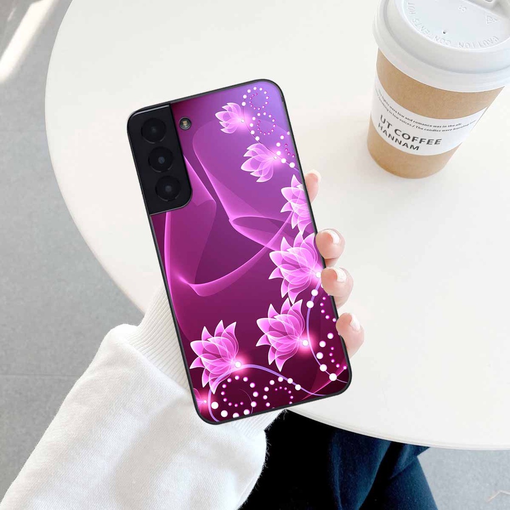 Ốp Samsung S21 FE in hình hoa siêu đẹp