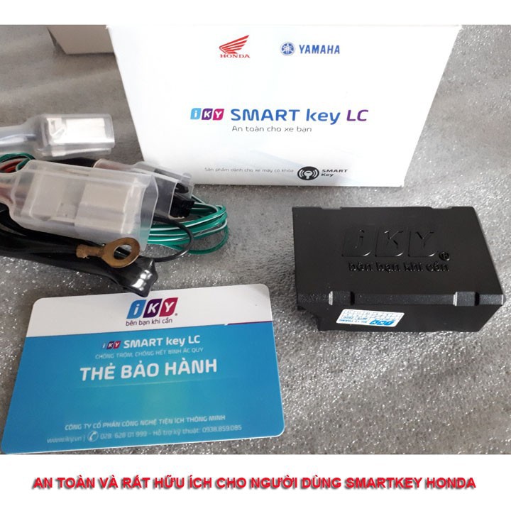 Thiết bị cảnh báo quên tắt Núm Smartkey Honda