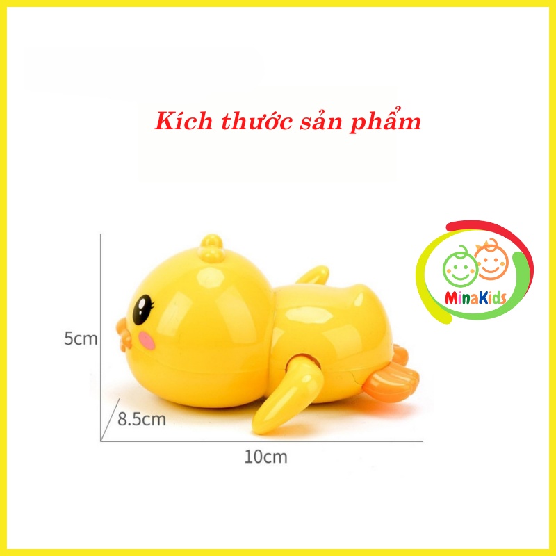 Vịt Bơi Vặn Cót Thả Bồn Ngộ Nghĩnh Cho Bé Yêu