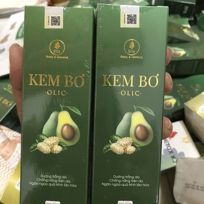 KEM BƠ CẤY TRẮNG NANO  OLIC 20ml [Chính Hãng]