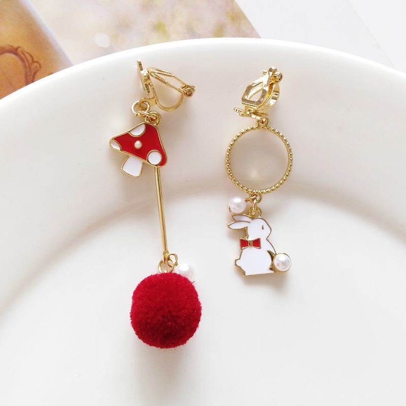 [Hàng Sẵn] Bông Tai Dài Họa Tiết Hoạt Hình Đáng Yêu