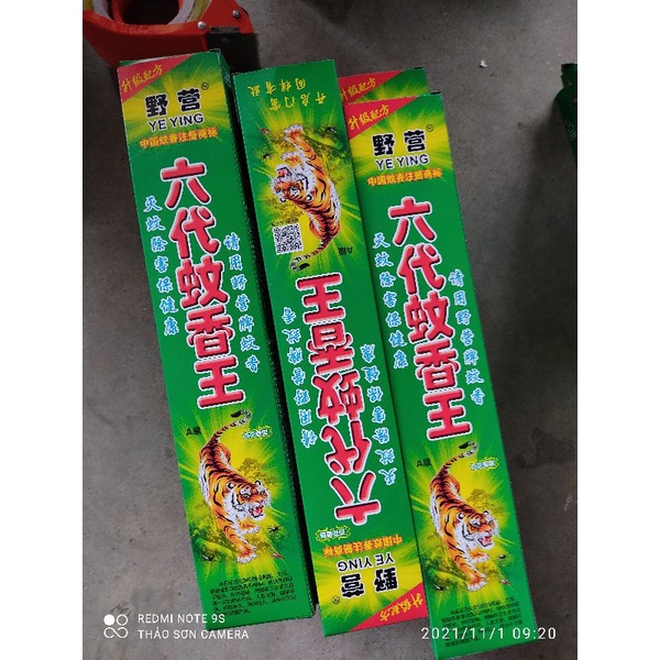 10 hộp hương muỗi cơn hổ