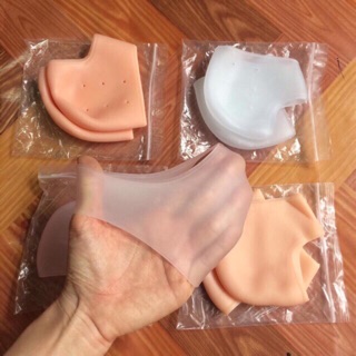 Free ship combo 8 đôi đệm gót chân silicon