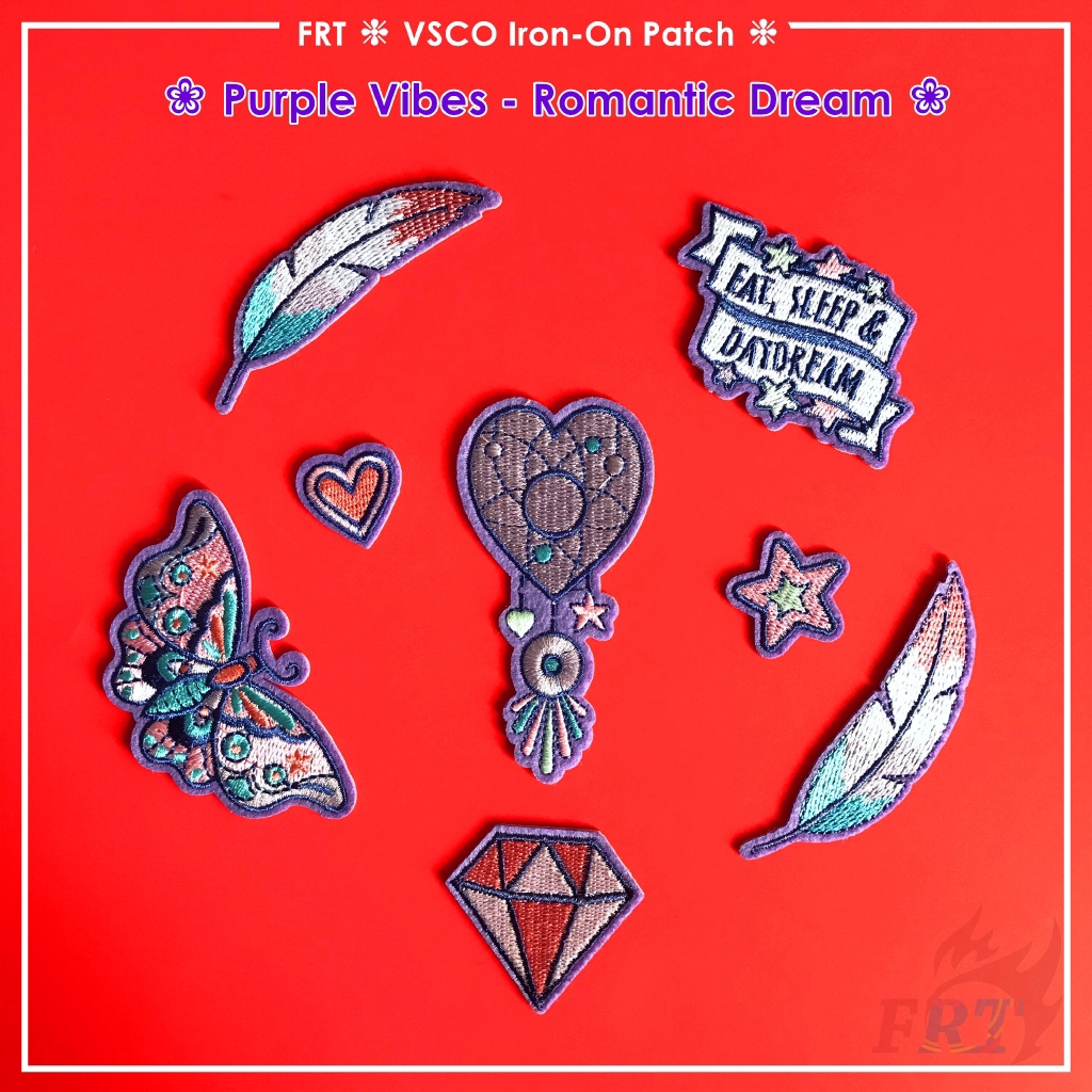 1 Miếng Dán Ủi Quần Áo Hình Dream Vibes - Series 02