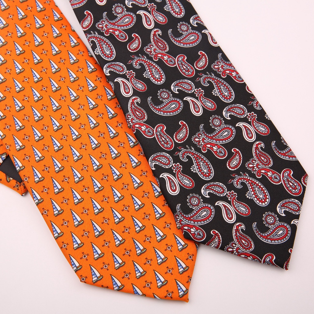 Cà Vạt Bản Rộng 9cm Phong Cách retro Lịch Lãm Cho Nam Nữ