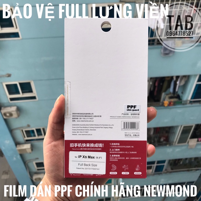 Miếng Dán PPF Chính Hãng NEWMOND - Trong Suốt Full