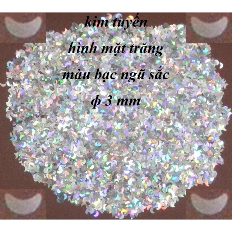 Kim Tuyến trang trí móng tay - 5 gram (mã Trăng LA100)