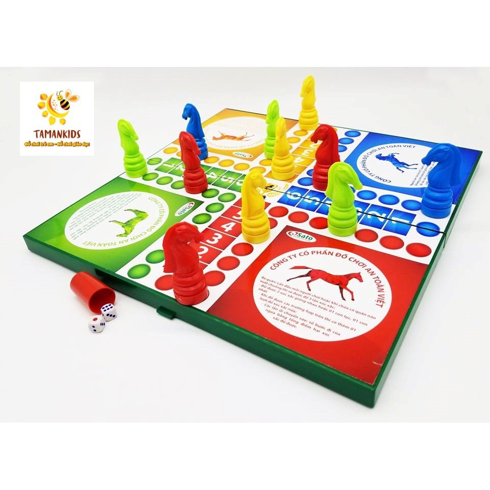 Bộ đồ chơi cờ cá ngựa cho bé