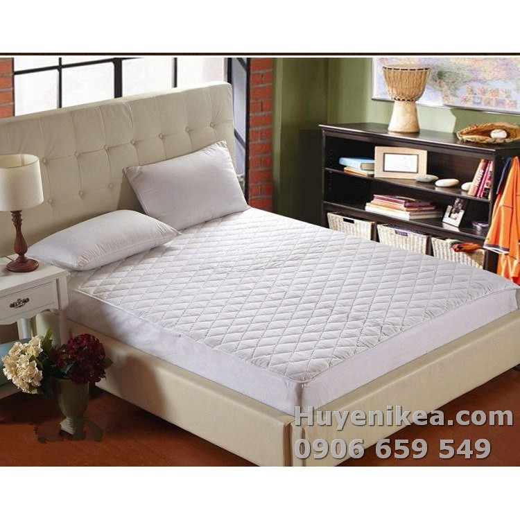 Bảo vệ nệm xuất Nhật Cotton thoáng mát