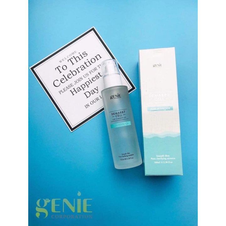 Nước thần se khít Genie Demar87 Cell Pore Perfector 100ml