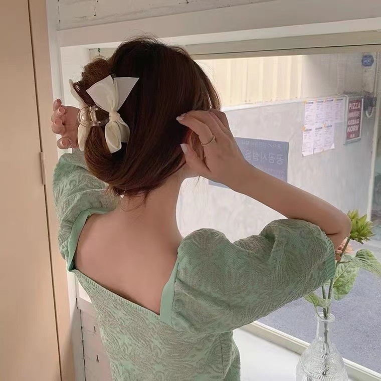 Kẹp Tóc Hình Nơ Cỡ Lớn 2022